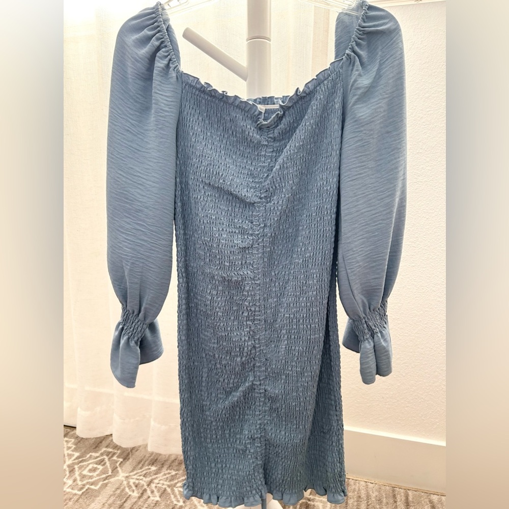 Love tree blue dress